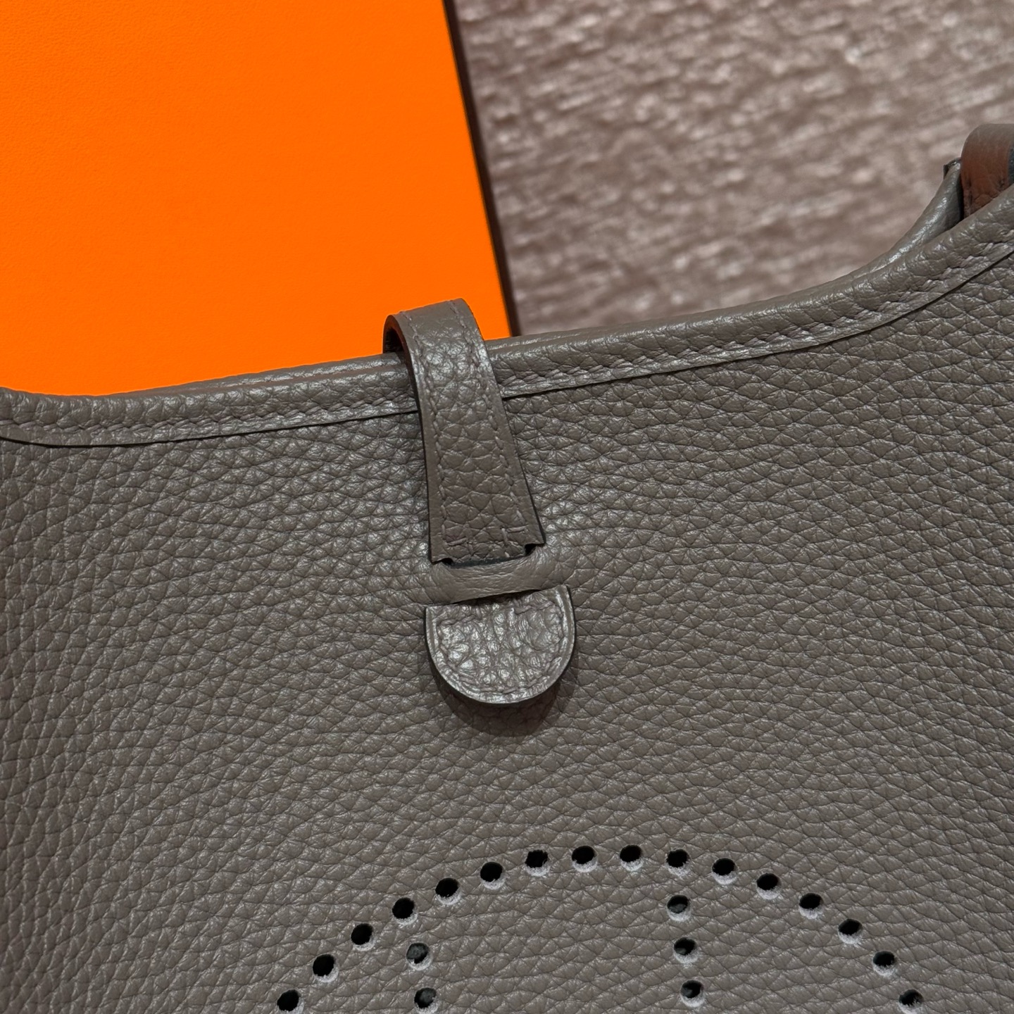Hermès Evelyne 8FGris Etain Handbag (Handmade to Order)