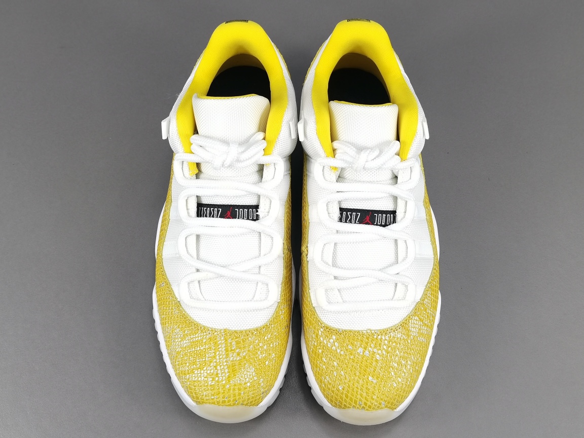 Nike Air Jordan 11 Retro LowYellow Python AH7860-107