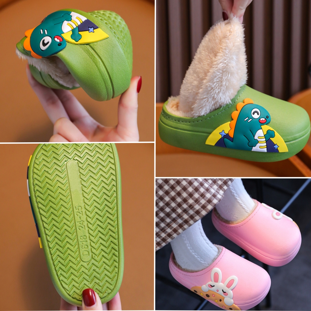 Waterproof And Stain-Resistant Warm Fur Cotton Shoes