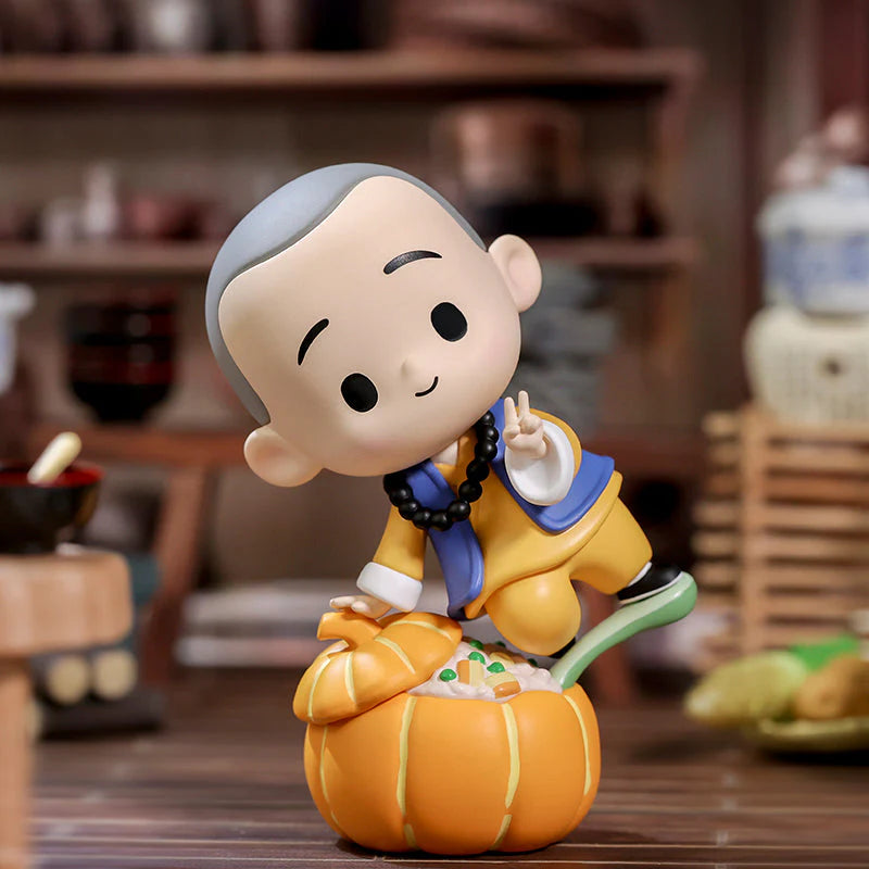 POP MART The Little Monk Yichan Chinese Delicacy Series [1 Blind Box]