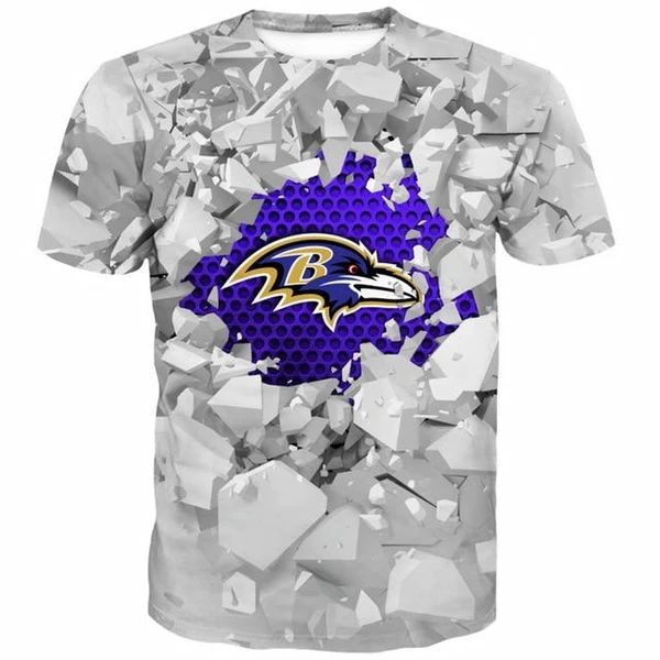 RAVENS HOODIE 3D ICE10