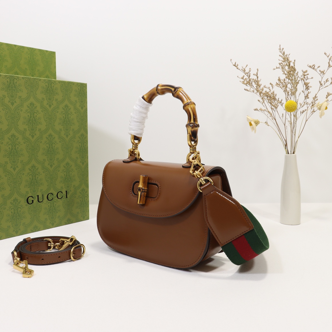 Gucci Bamboo 1947 small bag ‎675797 10ODT 2579