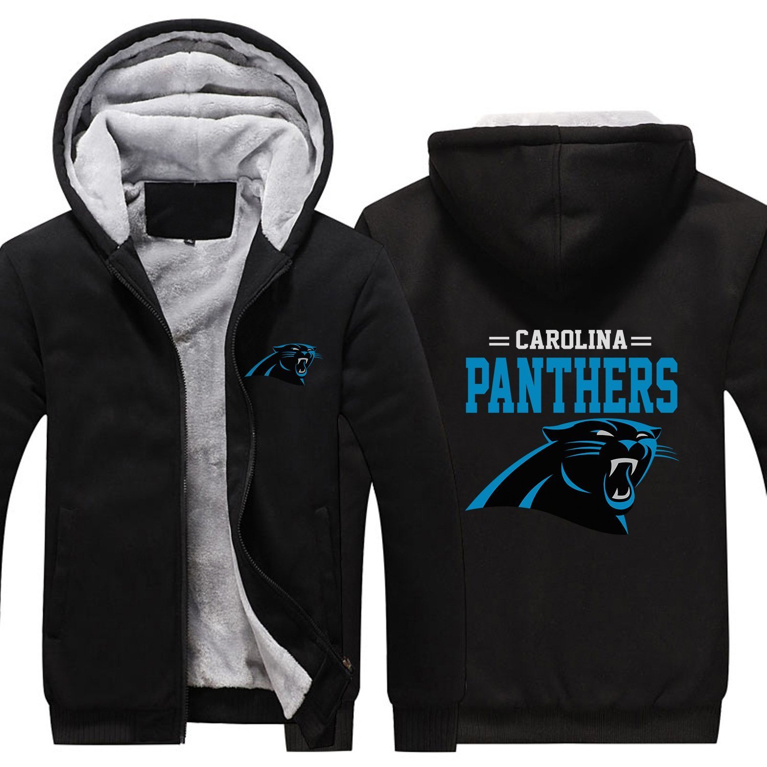 CAROLINA PANTHERS  WINTER HOODIE