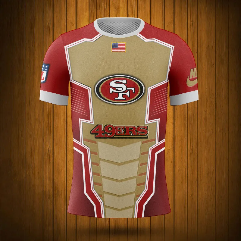SAN FRANCISCO 49ERS 3D HOODIE TTB4326