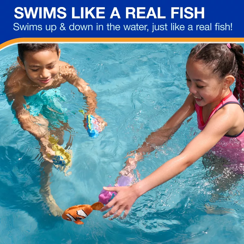 HOT SALE🔥Rainbow Reef Fish Toy - Kids Swimming Accessories & Water Toys