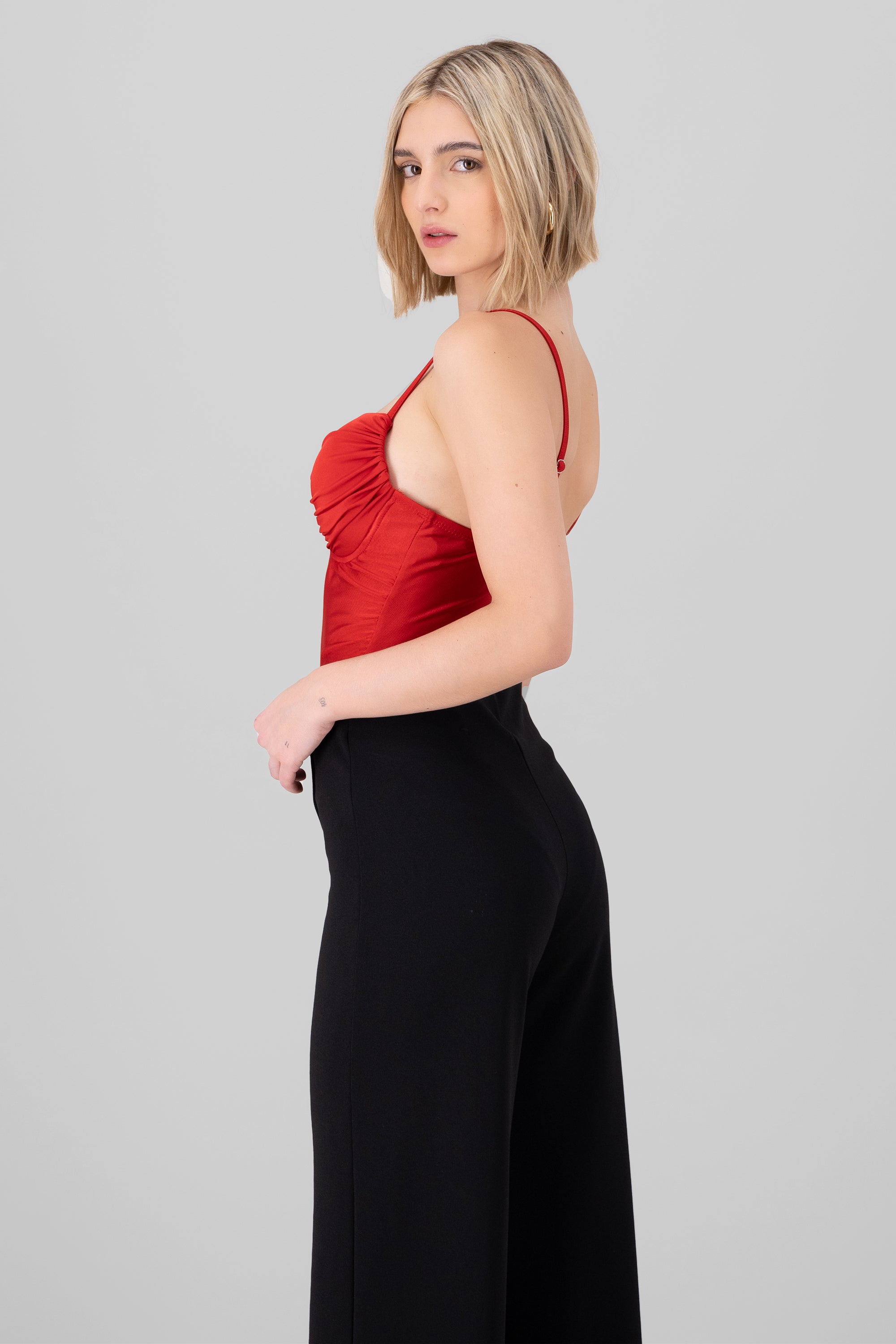 Satin Cup Bodysuit