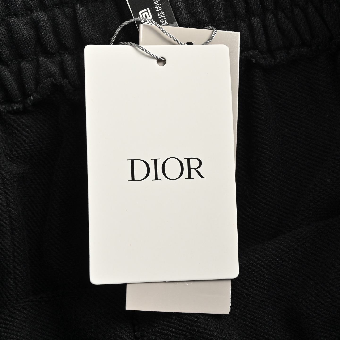 Dior 25ss lettering embroidered washed shorts