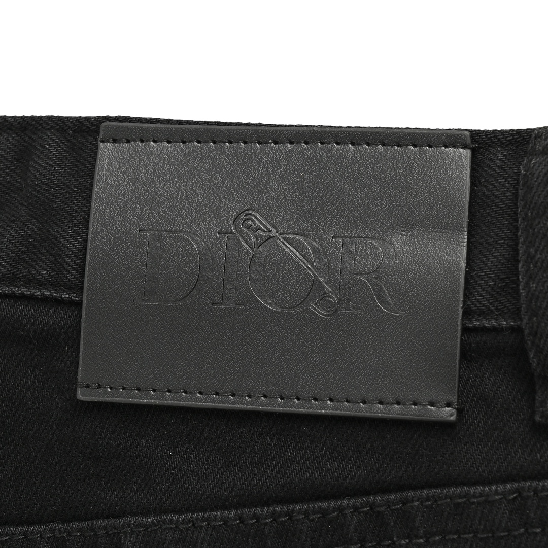 Dior 23Fw slogan jeans