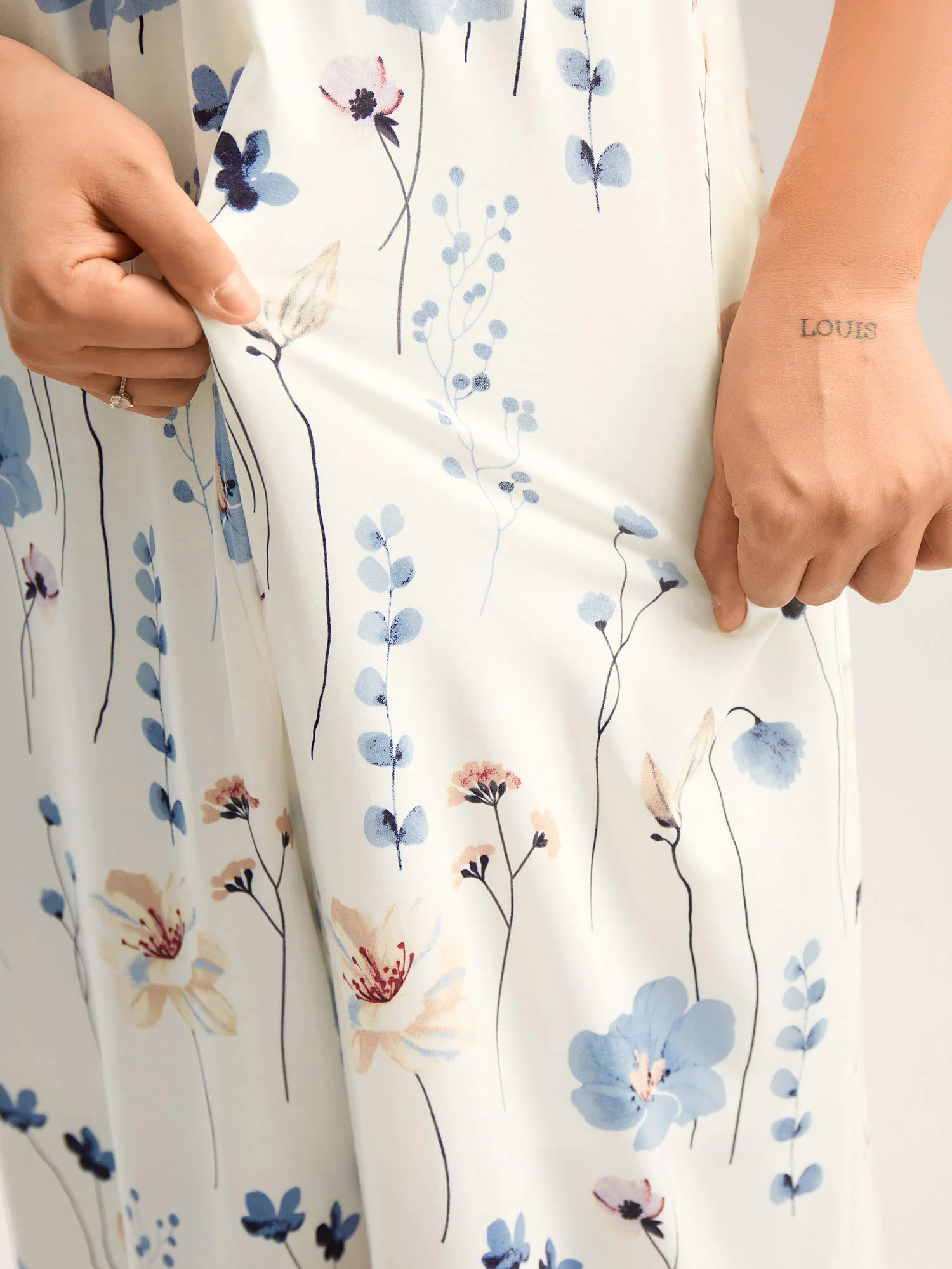 Stretchy Lined Floral Print Cami Jumpsuit