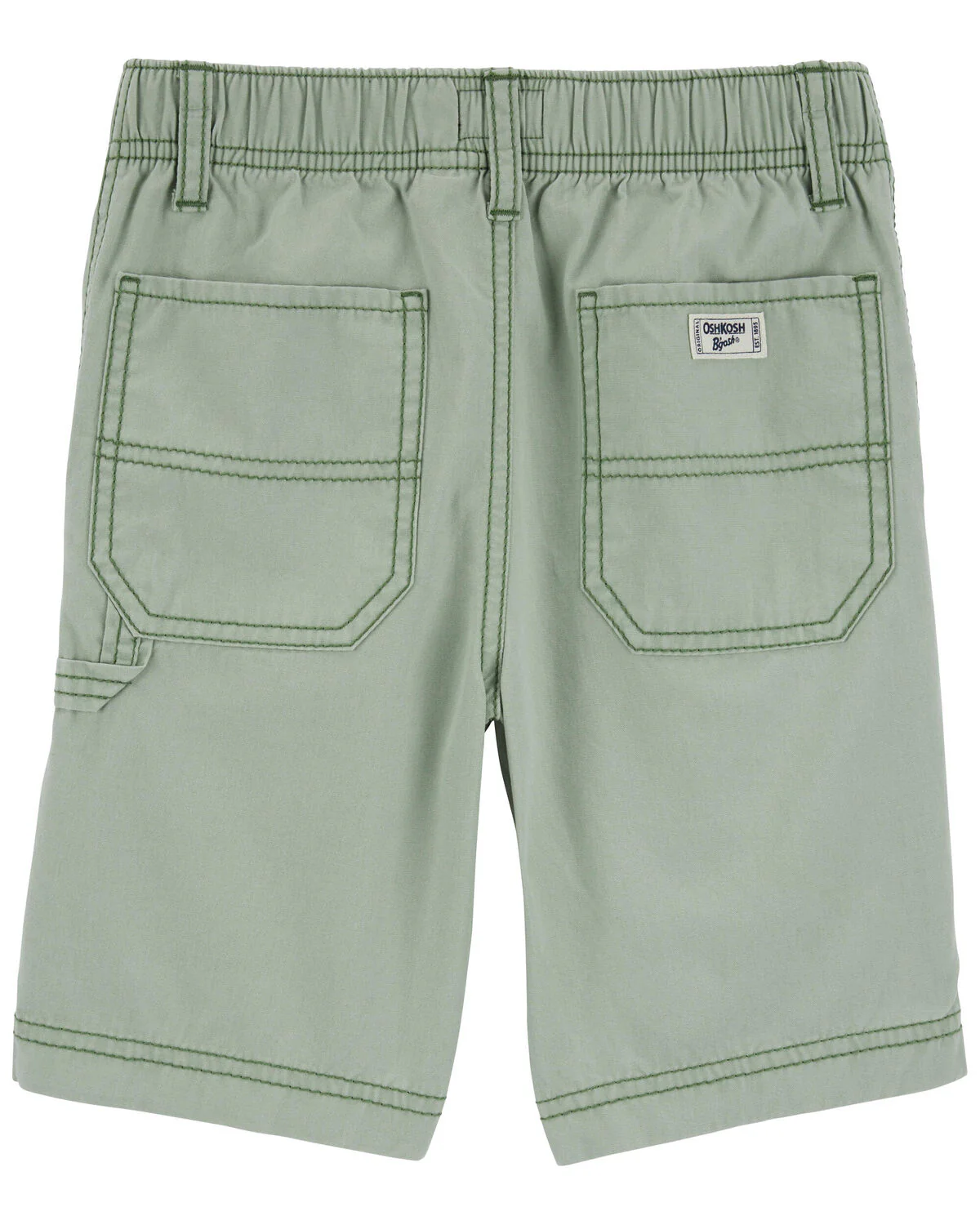 Oshkosh Kid Wave Rider Graphic Tee with Stretch Chino Short