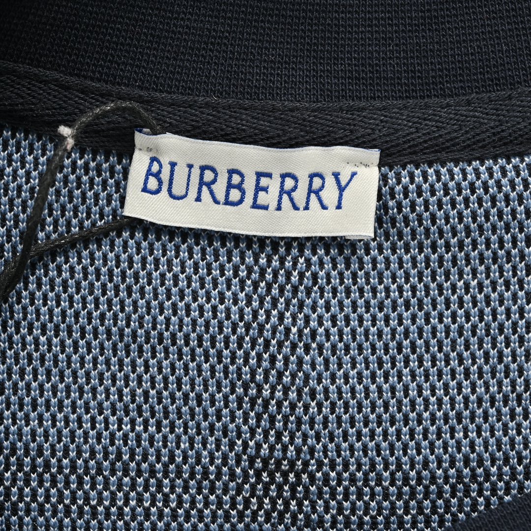 Burberry 24ss check knit short sleeve