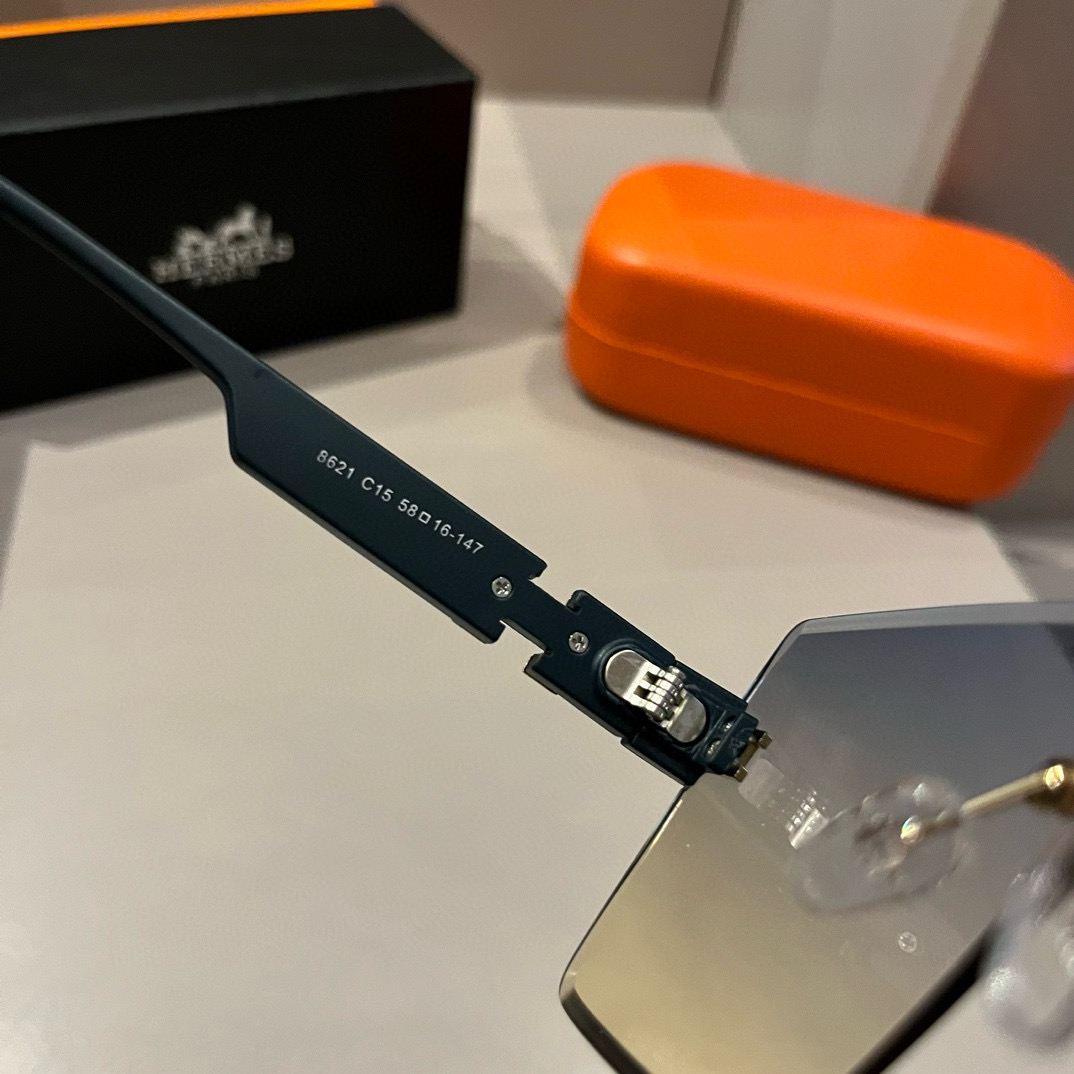 Hermes rimless sunglasses
