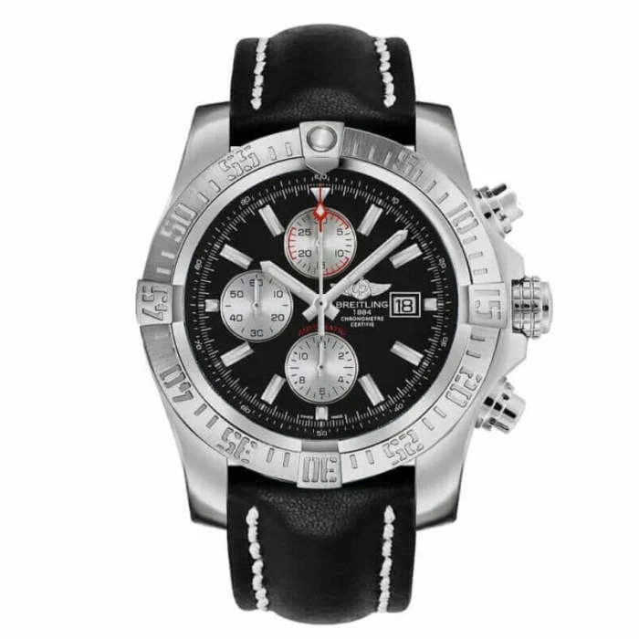 Breitling Super Avenger II A13371 “Black Dial” Exclusive Clone 1:1