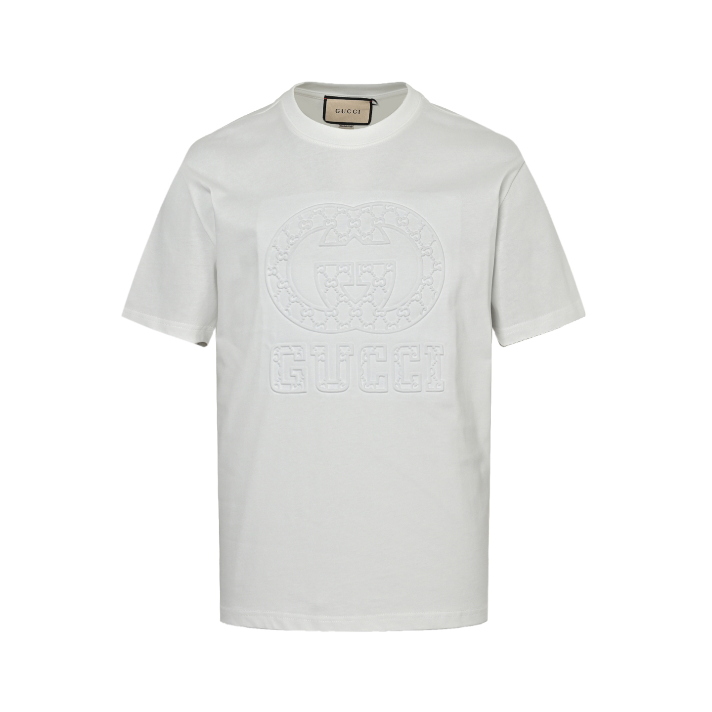 Gucci embossed logo short sleeves