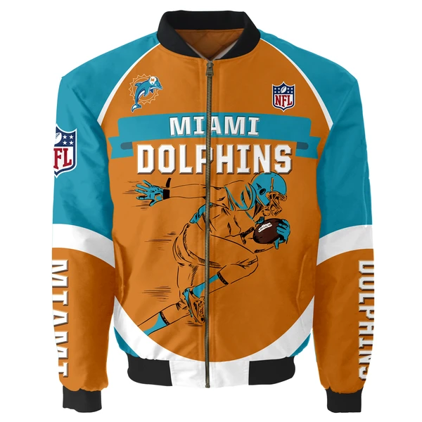 MIAMI DOLPHINS BOMBER JACKET