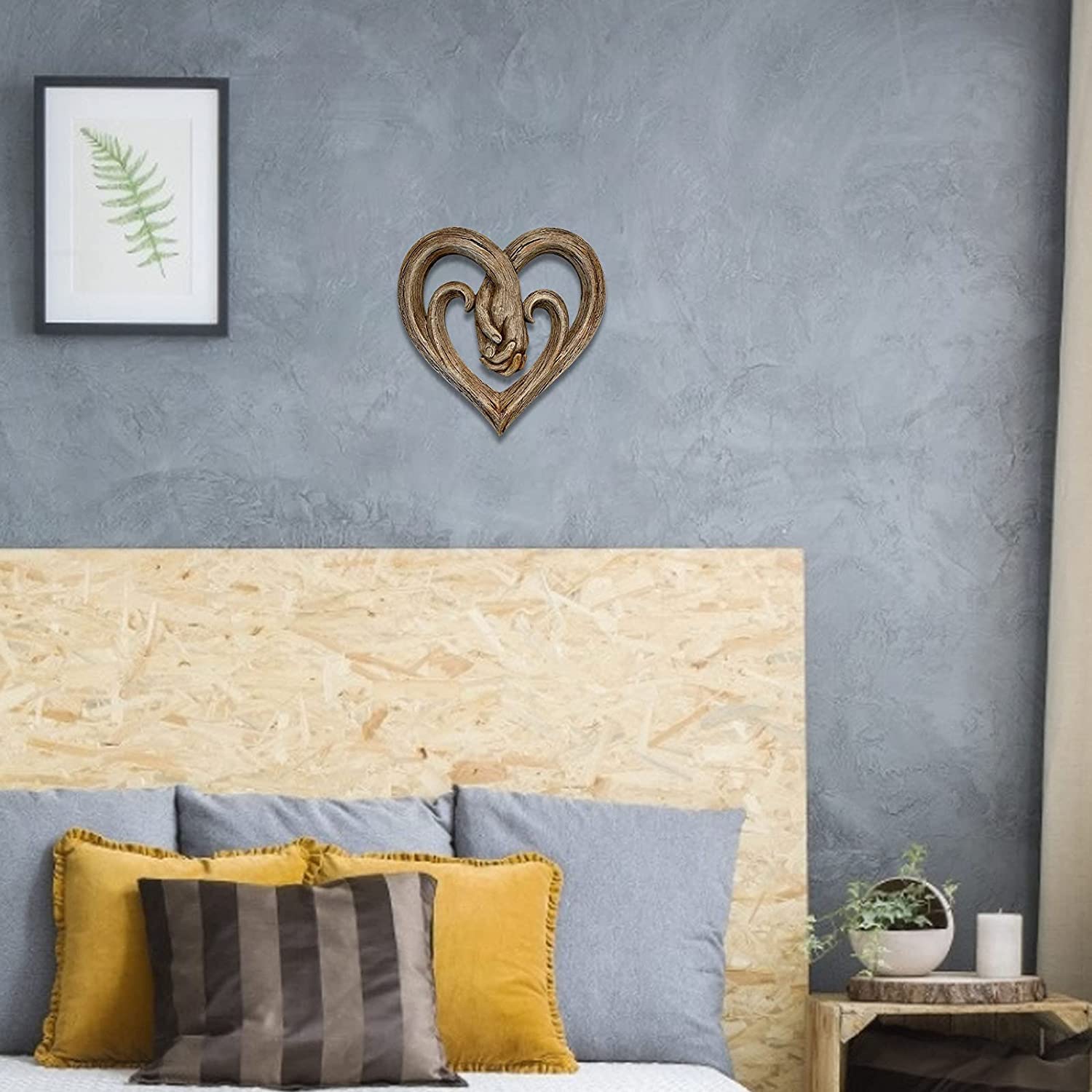 Heart Holding Hands Wall Decor - Forever Love(48% OFF)