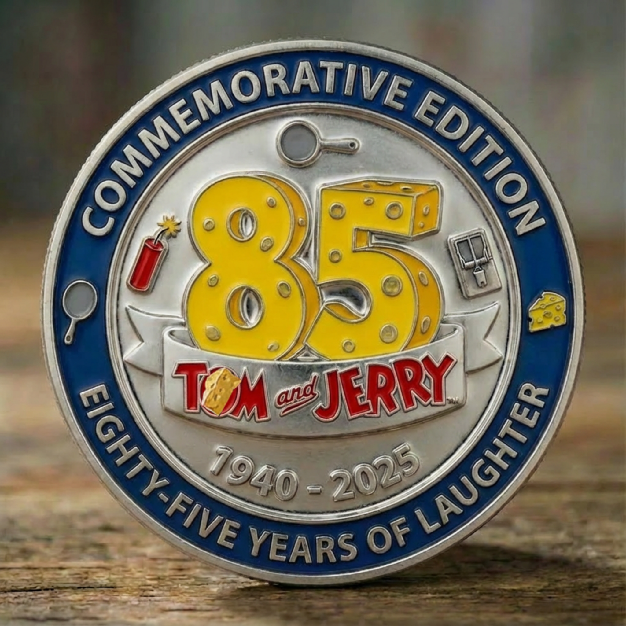 Tom and Jerry 85th Anniversary Commemorative Coin
