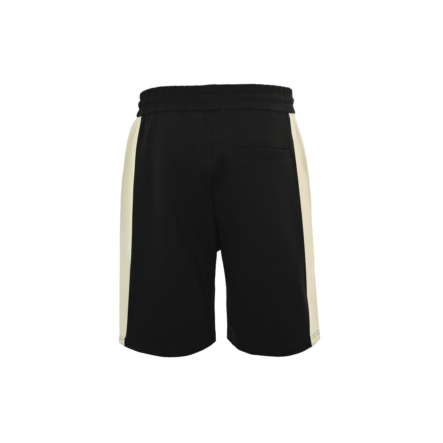 Moncler 25ss contrast color stitching small logo embroidered shorts