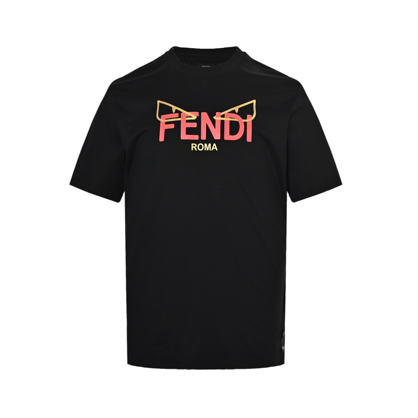 Fendi 25ss Year of the Snake Limited Edition Gold Eyes Printed Short Sleeve