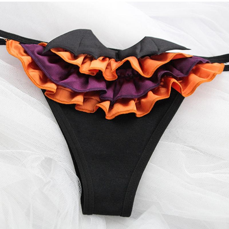 Little Devil Halter Bikini Lingerie Set