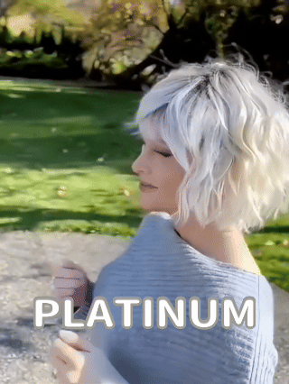 Short Tousled Wig With Bangs