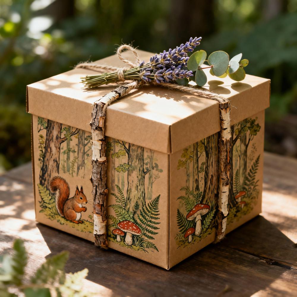 Whimsical Forest Gift Box