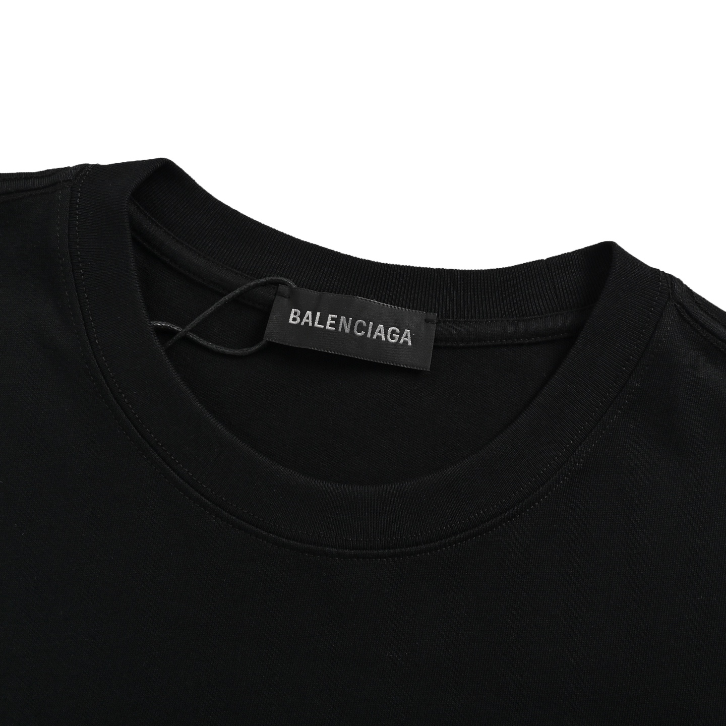 Balenciaga Airline Ticket Passport Printed Short Sleeve