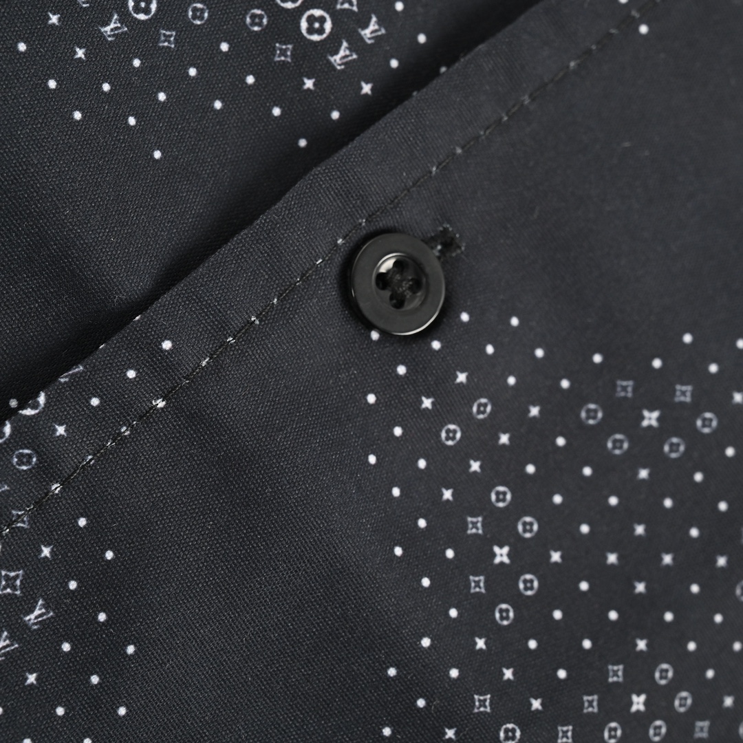 Louis Vuitton 24ss monogram small logo short sleeve shirt