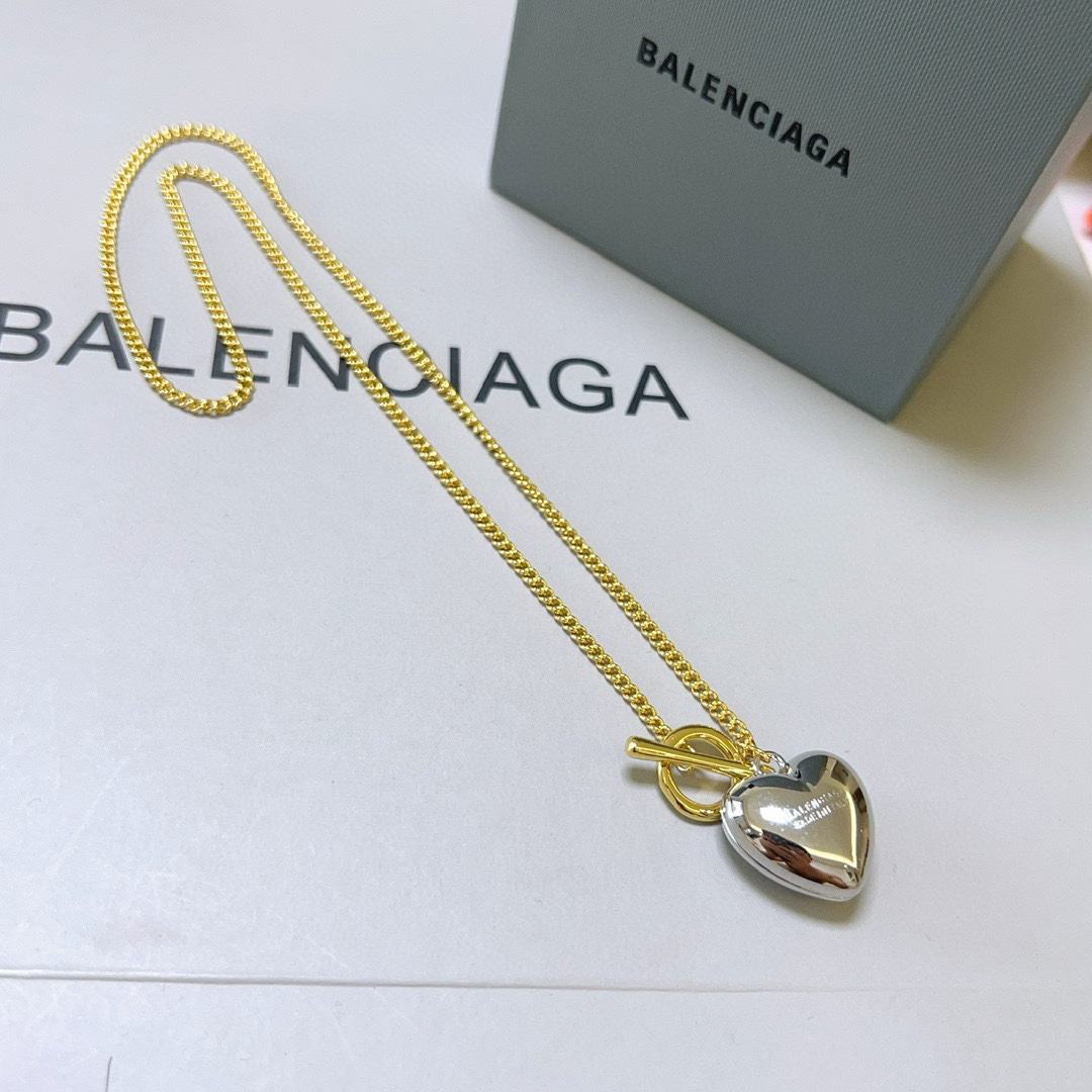 Balenciaga Heart Necklace