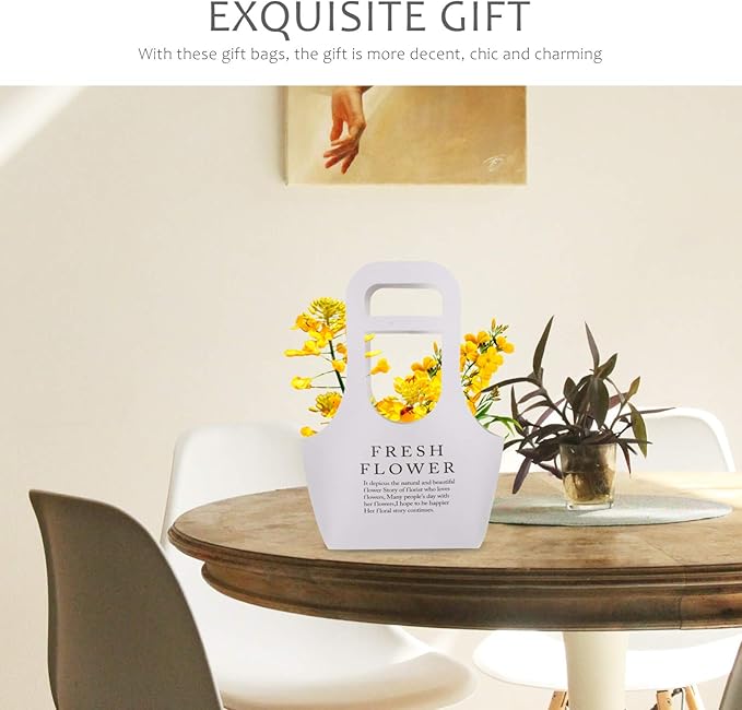 🛍️🌺Cute kraft - paper flower - carrying handbags（💥Buy One Get One Free💥）