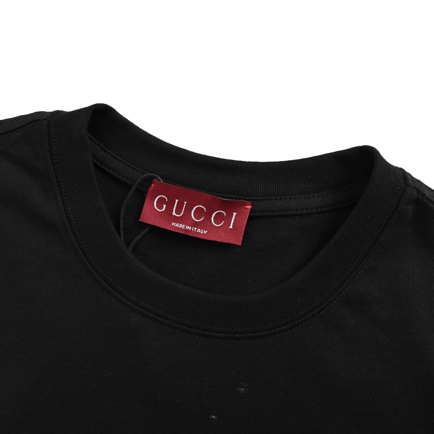 Gucci 25ss double-shadow lettering short-sleeve