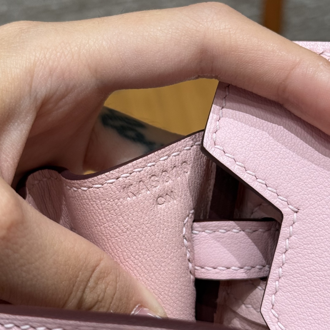 Hermes Birkin 3QRose Sakura Handbag (Handmade to Order)