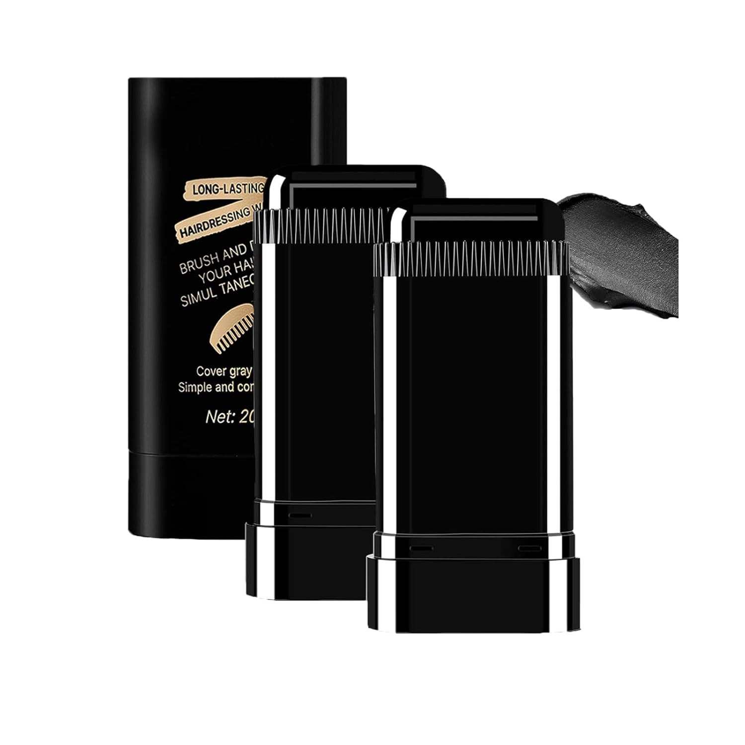 ✨Last Day 50% OFF✨2-in-1 Hair Color Stick & Comb, Waterproof and sweatproof