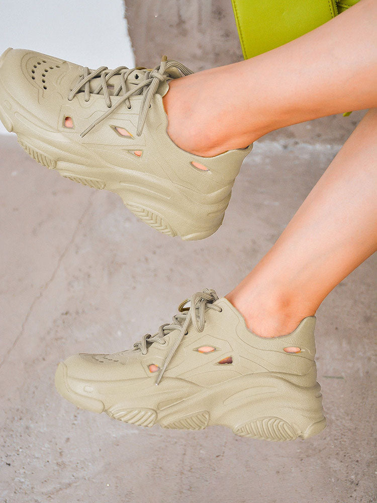 Soft EVA Lace-up Sneakers