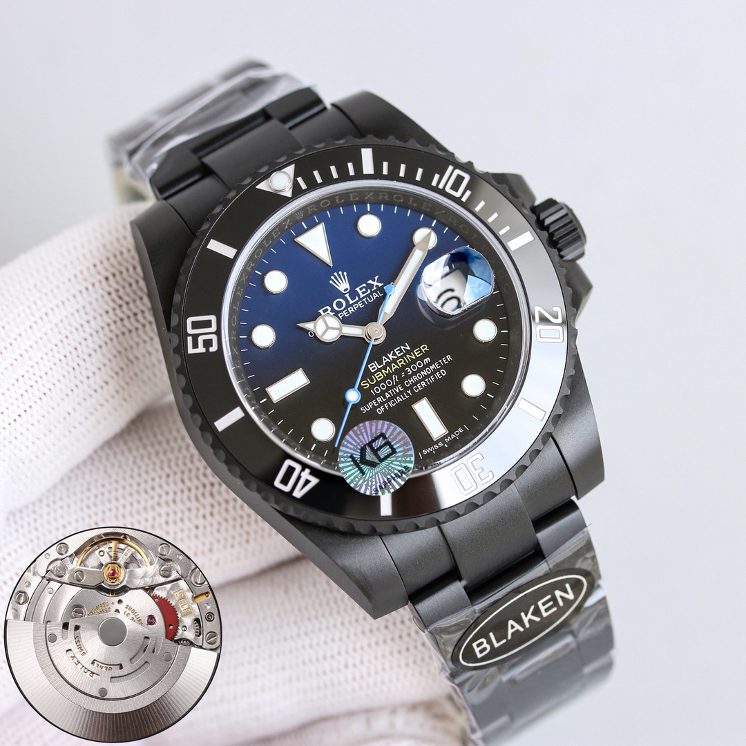 ROLEX BLAKEN Joint Special Edition Custom Sub Limited Edition MADDiw Modification