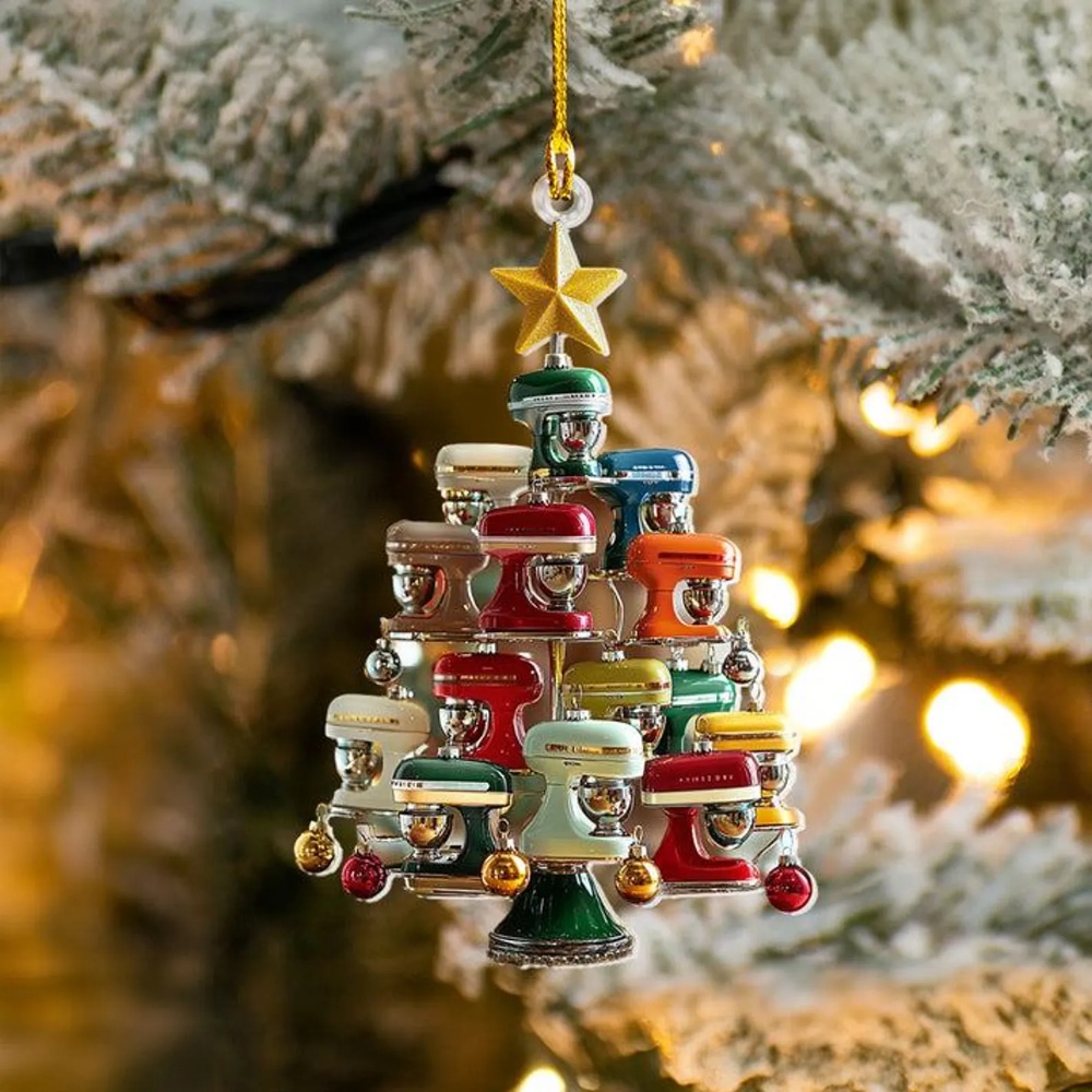 Bakery Machine Christmas Ornament