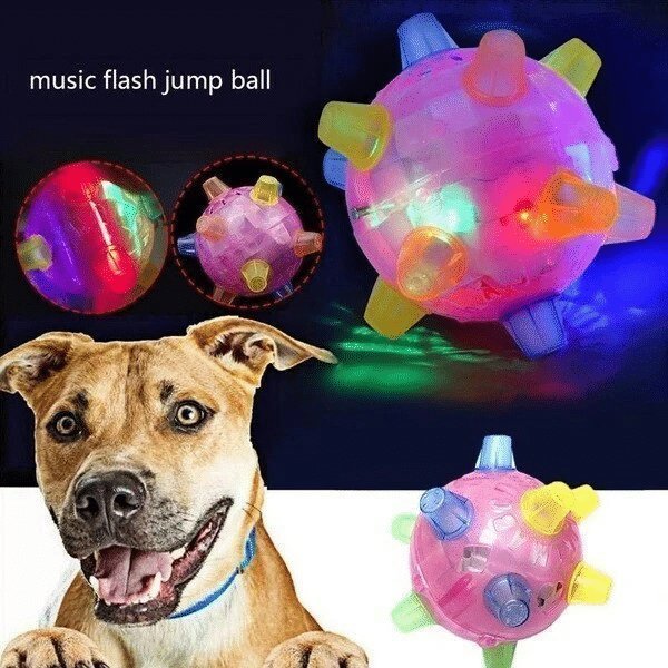 (💥Last Day Promotions-50% OFF)--Upgraded version- Jumping activation ball for dogs and cats--BUY 3 GET 2 FREE & FREE SHIPPING