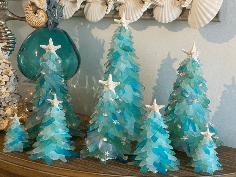 （✨CHRISTMAS PRE SALE-48% OFF✨) CHRISTMAS SEA GLASS TREE