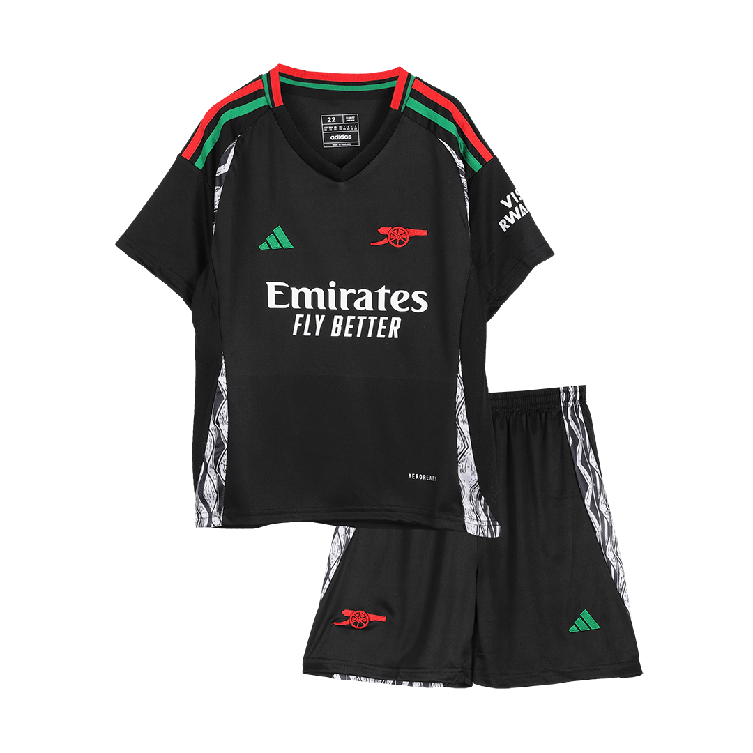 Arsenal away kids football shirt (shirt+shorts) 2024/25