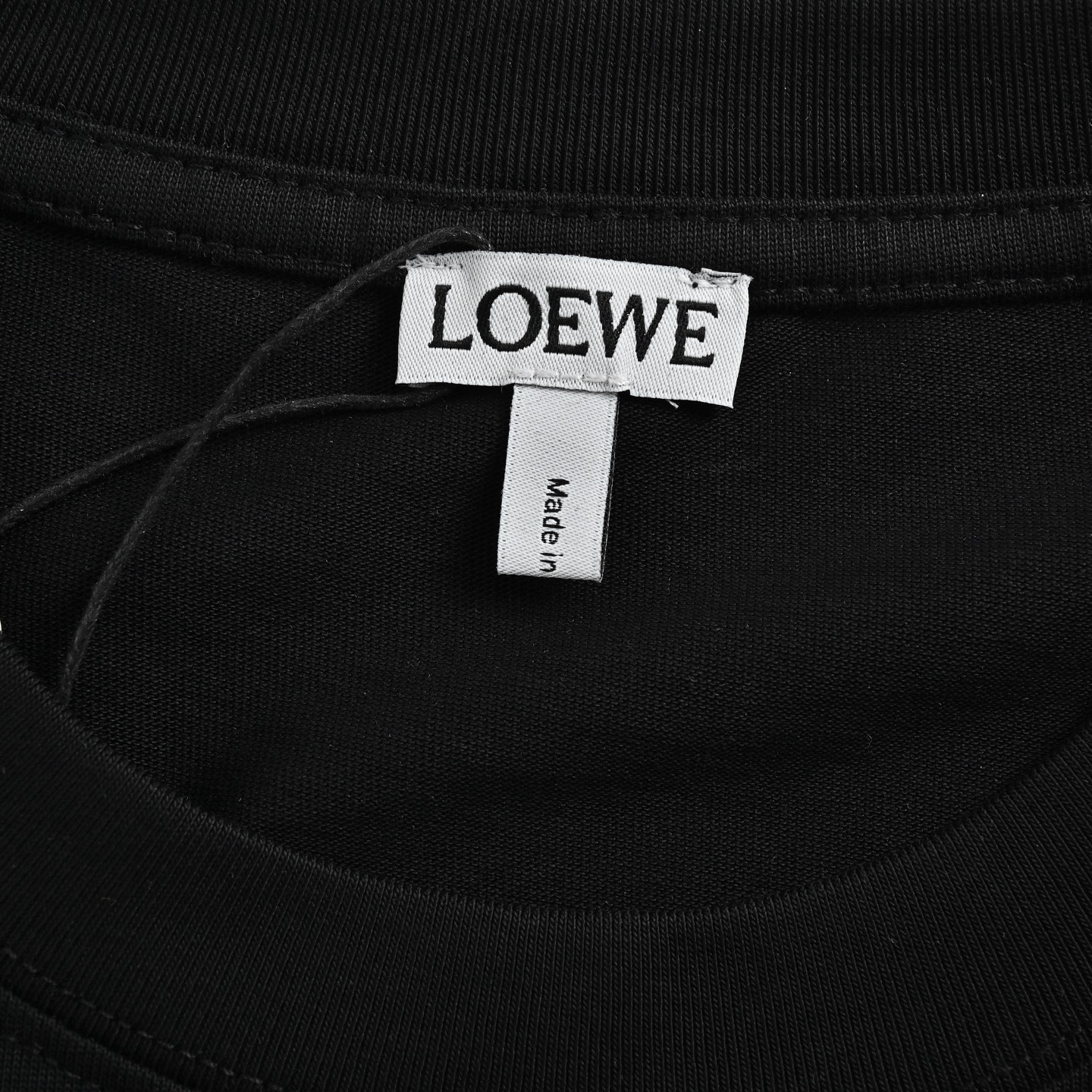 Loewe 25ss embroidered large logo short sleeve