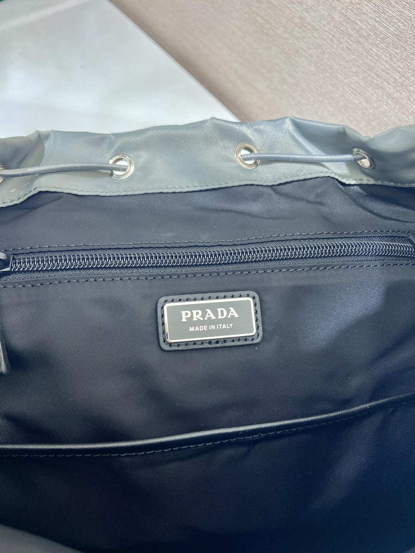 Prada nylon fabric backpack 2VZ108