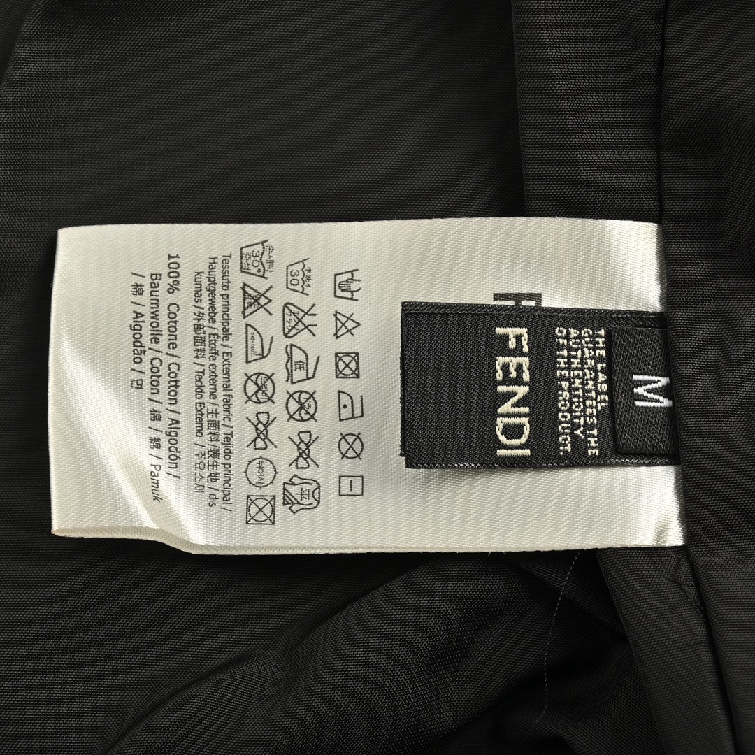 Fendi 24Fw FF full print patchwork cotton jacket