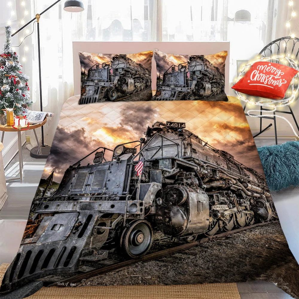 Old Railroad Quilt Bed Set