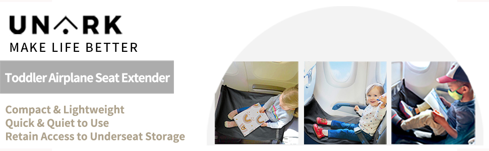 Kids Portable Airplane Travel Accessories Footstool Seat Extender