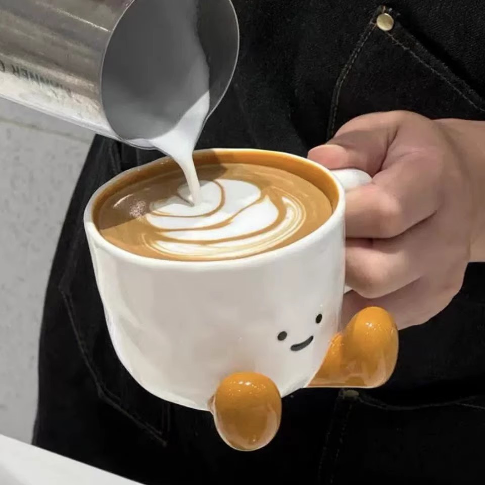 💖Buy 2 Free Shipping💖Kawaii Foot Shaped Ceramic Coffee & Beer Mug With Gift Box🎁Mother's Day Gift