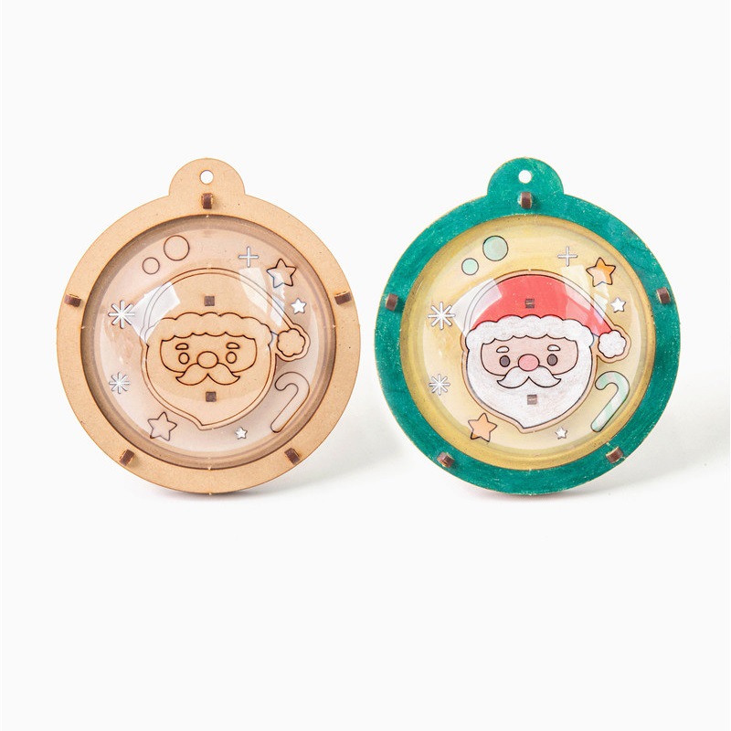 🎅EARLY CHRISTMAS SALE - 50% OFF🎄😍Wooden DIY Christmas Ornaments🎄-⏰BUY 6 GET 20% OFF & FREE SHIPPING