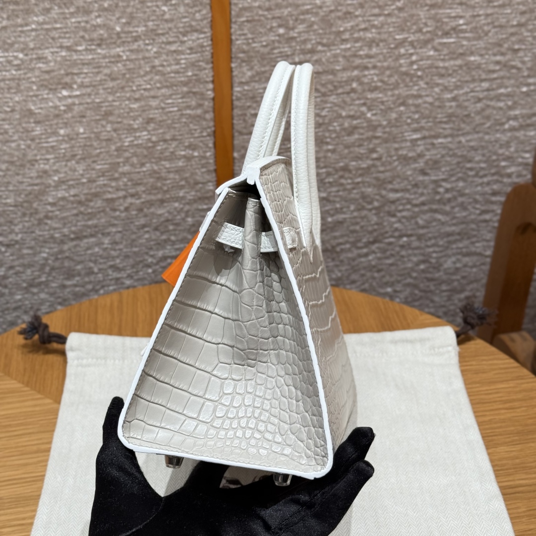 Hermes Birkin Faubourg 8L Beton Handbag (Handmade to Order)