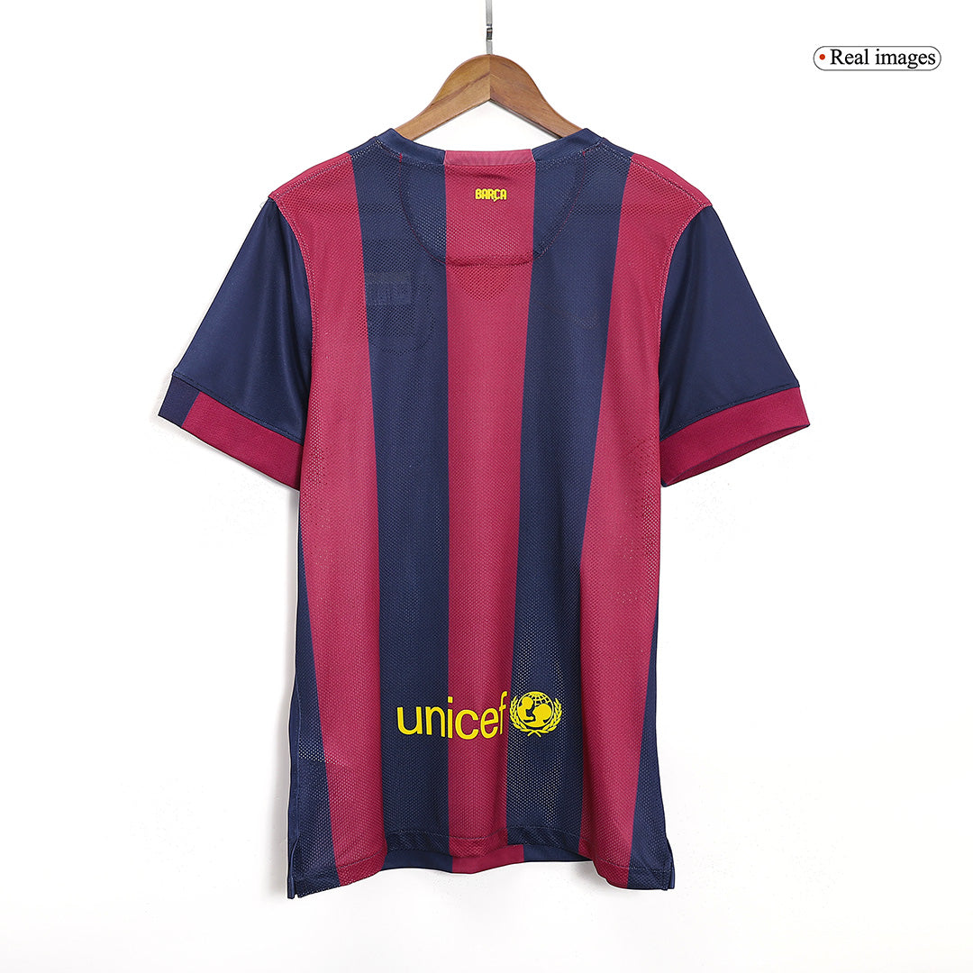 Barcelona retro home football shirt 2014/15
