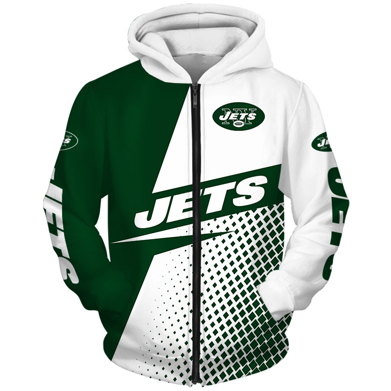 NEW YORK JETS 3D HOODIE NNYJ006