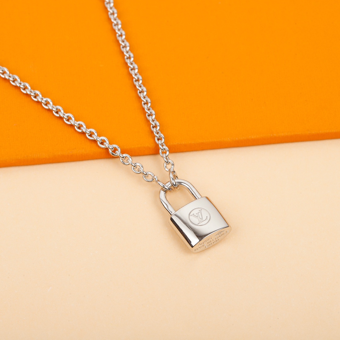 Louis Vuitton Lock Necklace